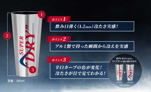 スーパードライ冷感タンブラーはどこで売ってる?通販サイトやメルカリも調査!